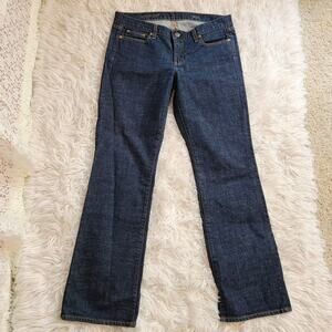 J crew dark wash bootcut denim jeans Size 30s
